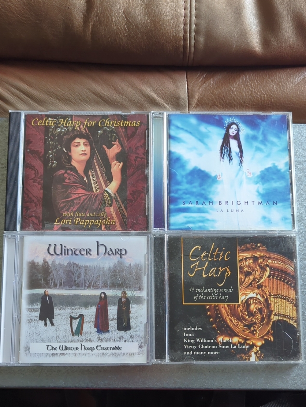 Cd Lot 6: Celtic Harp For Christmas, Sarah Brightman, Winter Harp